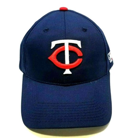 Minnesota Twins Baseball Hat Cap OC Sports Blue MLB TC Logo OSFM  Adjustable - Picture 1 of 5